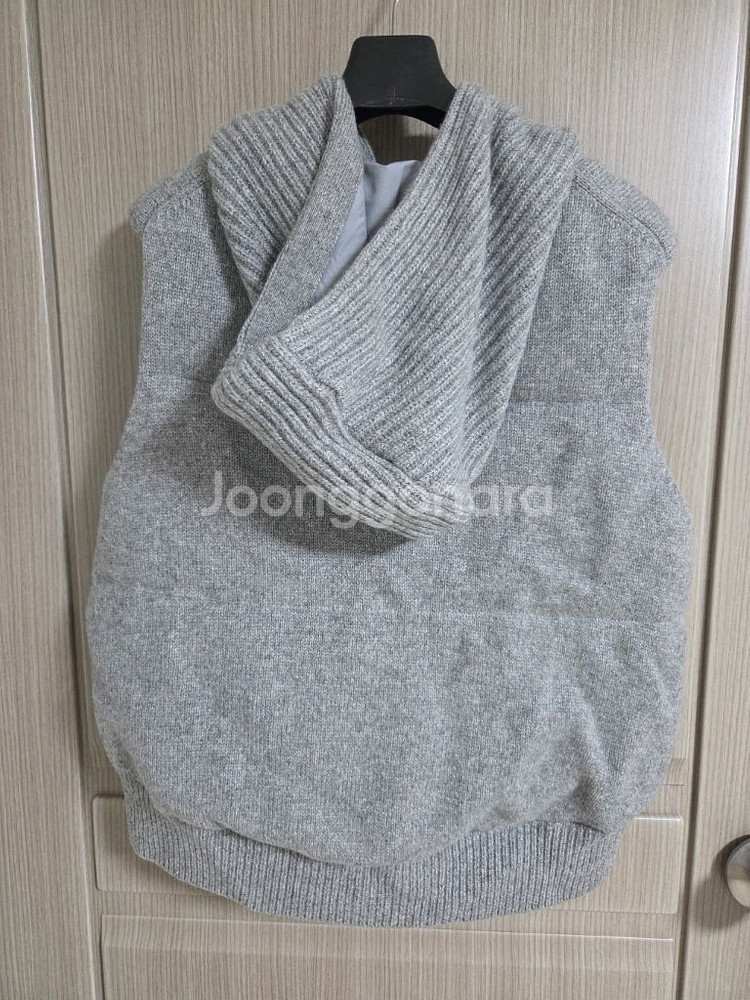 더캐시미어 캐시미어 구스 니트 베스트 랑방 타임 마인--5