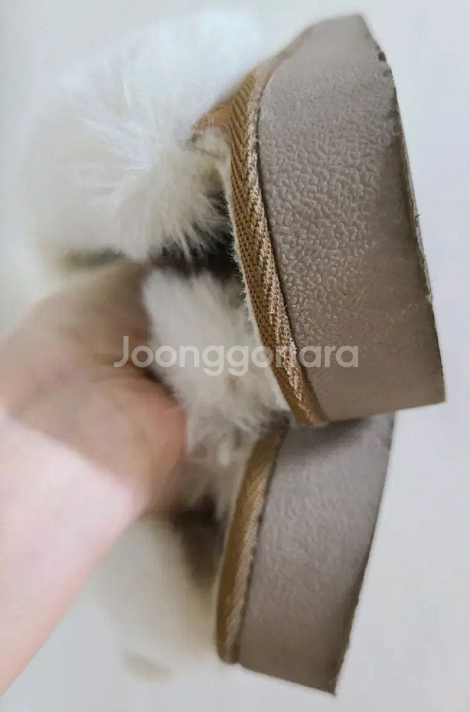 스웨이드 털 블로퍼 (택포가)--3