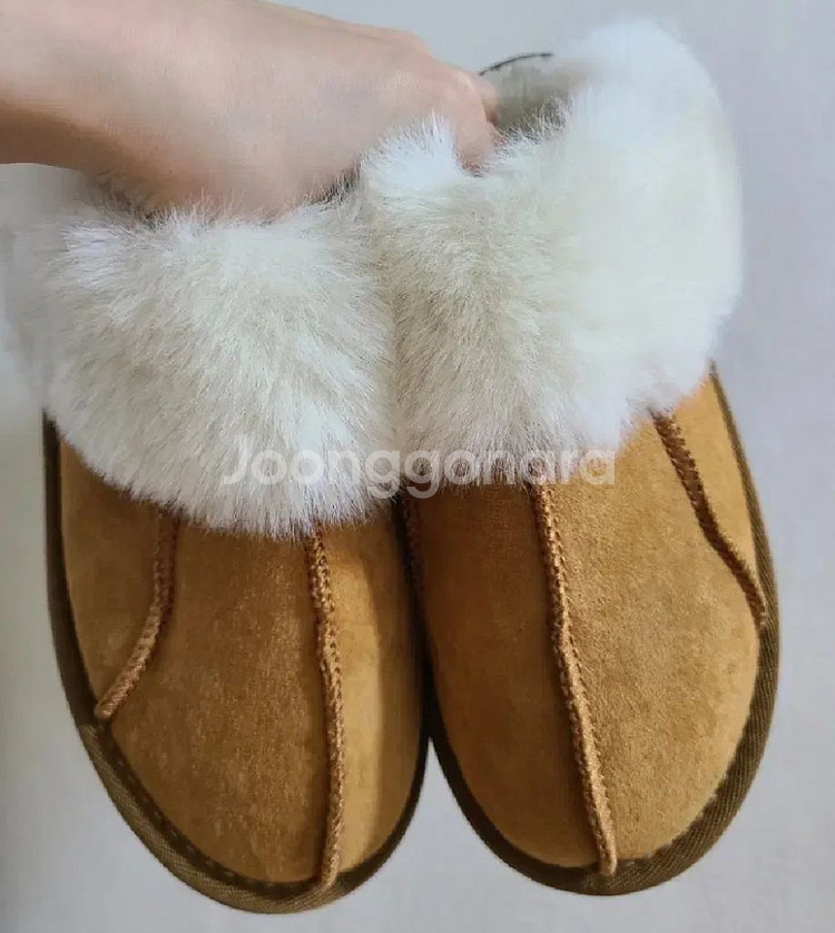 스웨이드 털 블로퍼 (택포가)--0