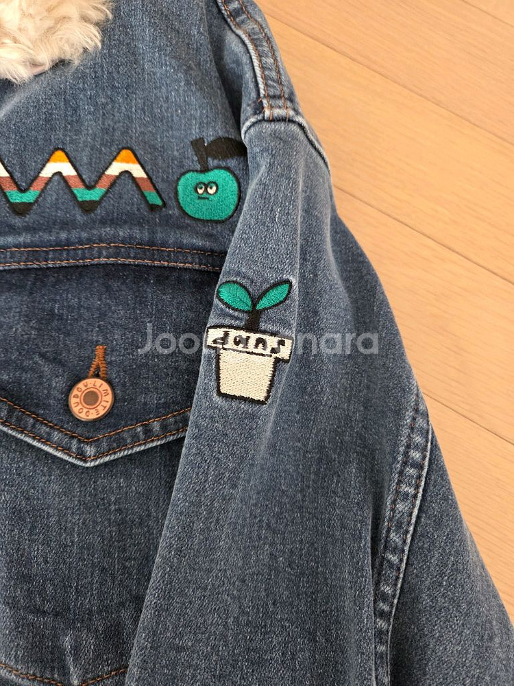 리미떼두두 청자켓xxl(130사이즈)--4