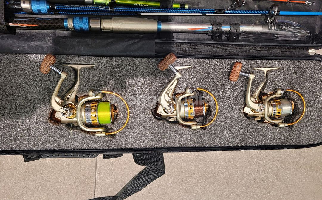 [판매] 아오맥스 프리미엄 3종 낚시대 풀세트입니다--1