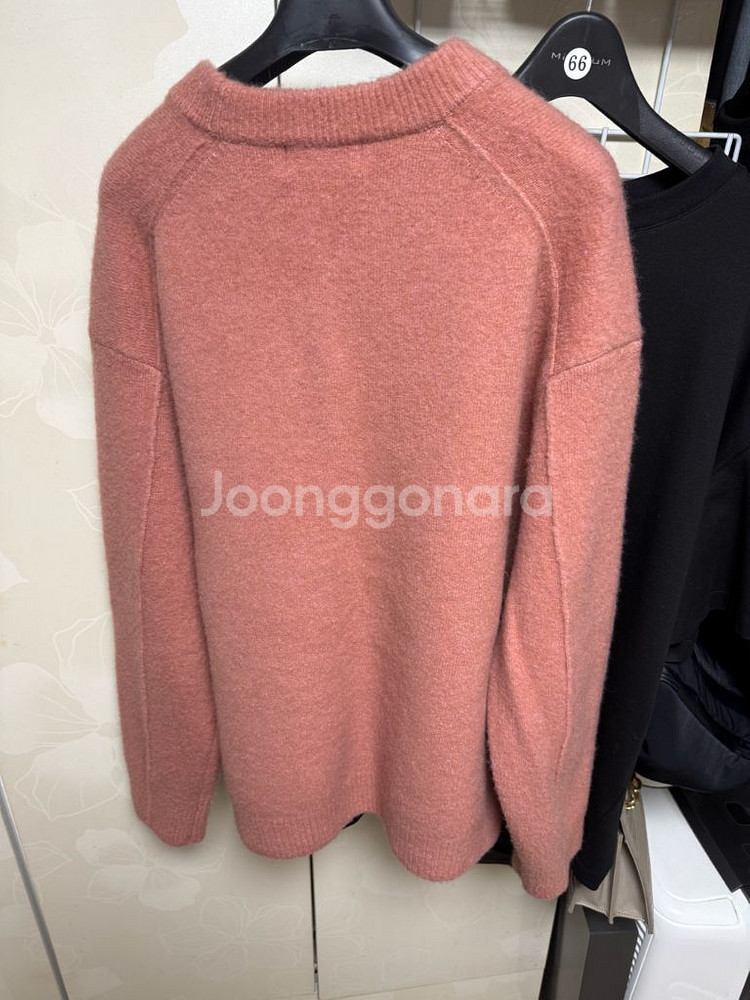 타임옴므 울 블렌드 헤어리 니트 탑--1