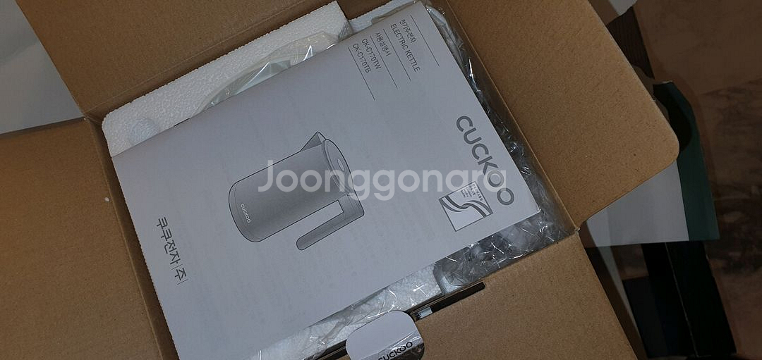 CK-C170TW 쿠쿠 전기주전자 1.7리터 새제품--2