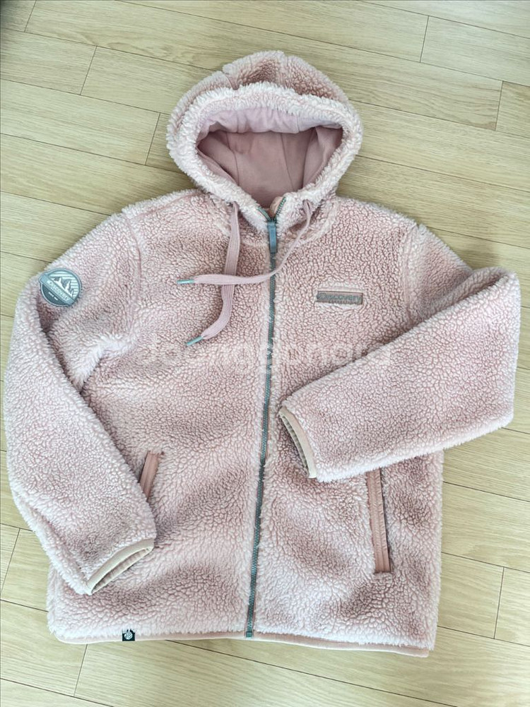 디스커버리 뽀글이 후드집업 95--0