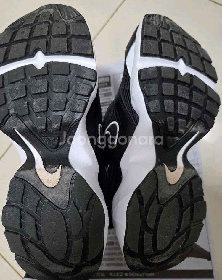 나이키 에어 하이츠 블랙 240--1