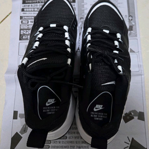 나이키 에어 하이츠 블랙 240