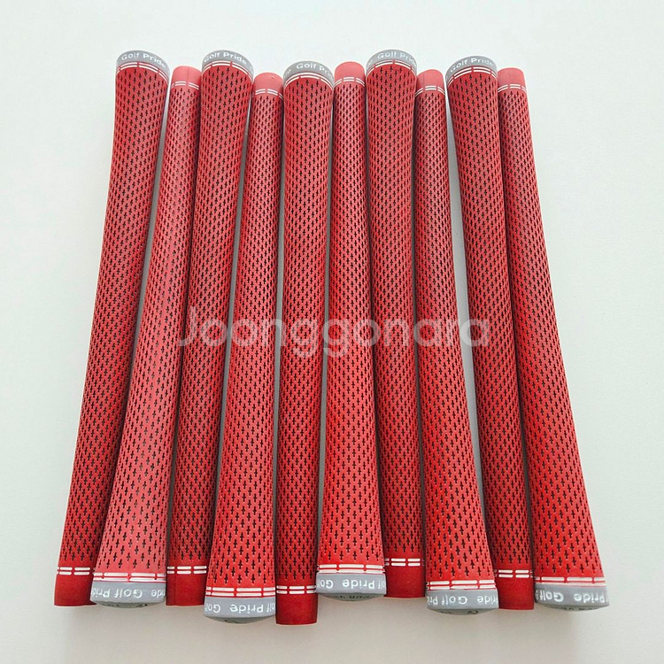 골프프라이드 360 레드 라운드그립 P시리즈 10개--2