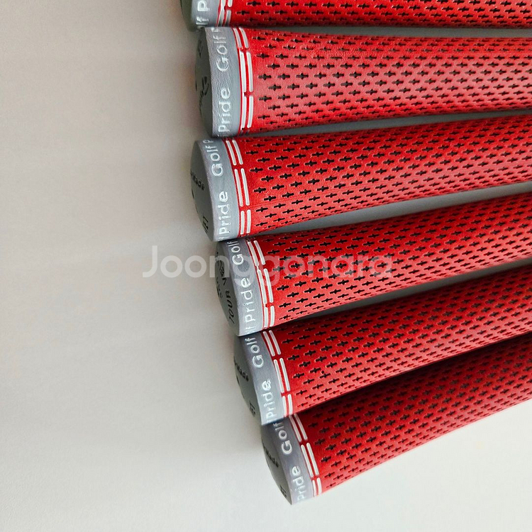 골프프라이드 360 레드 라운드그립 P시리즈 10개--8