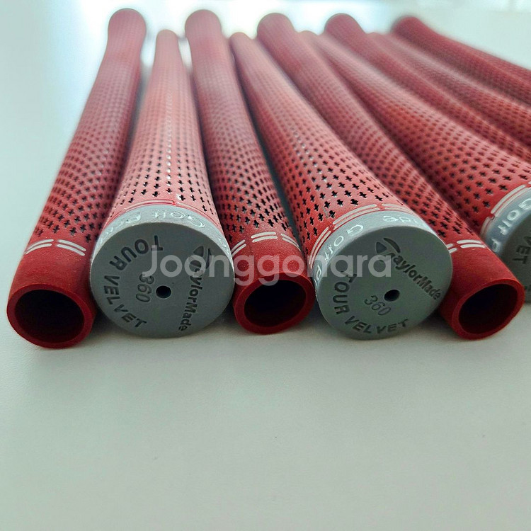 골프프라이드 360 레드 라운드그립 P시리즈 10개--3