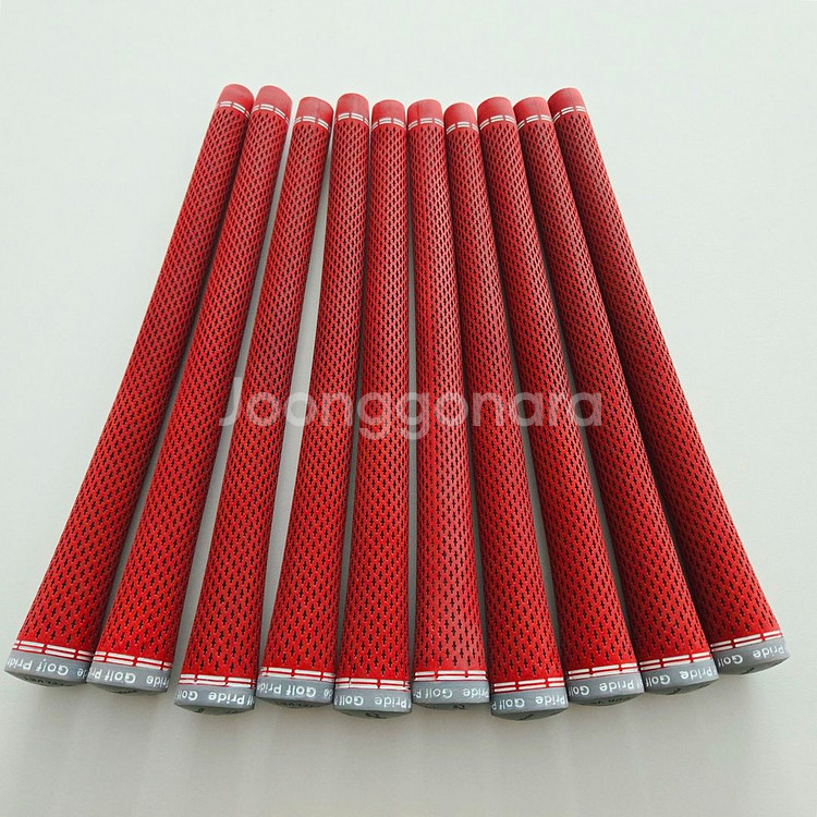 골프프라이드 360 레드 라운드그립 P시리즈 10개--4