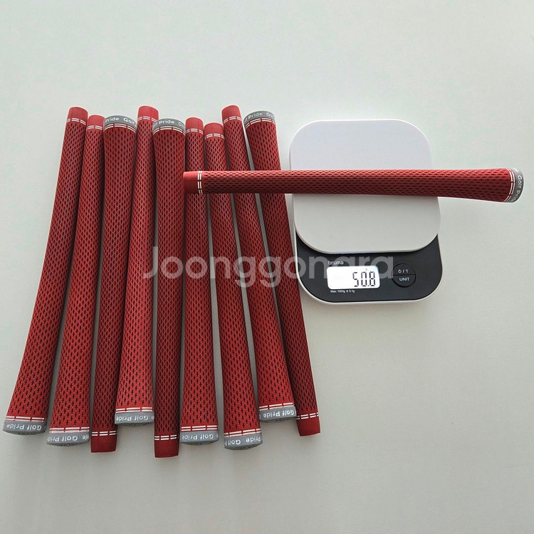 골프프라이드 360 레드 라운드그립 P시리즈 10개--0