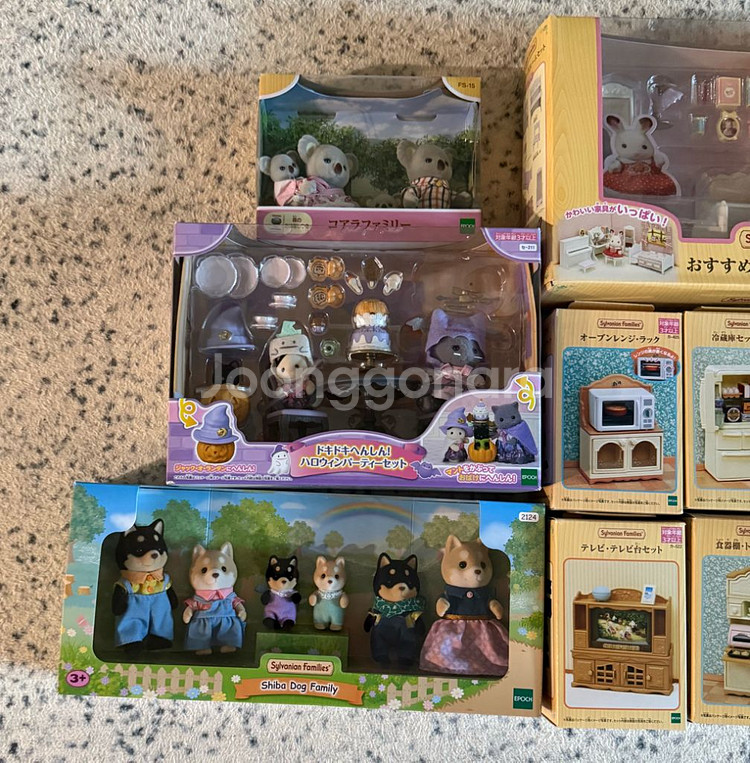 실바니안 일본판 종물가족,아기,각종가구, 소품, 집 등--2
