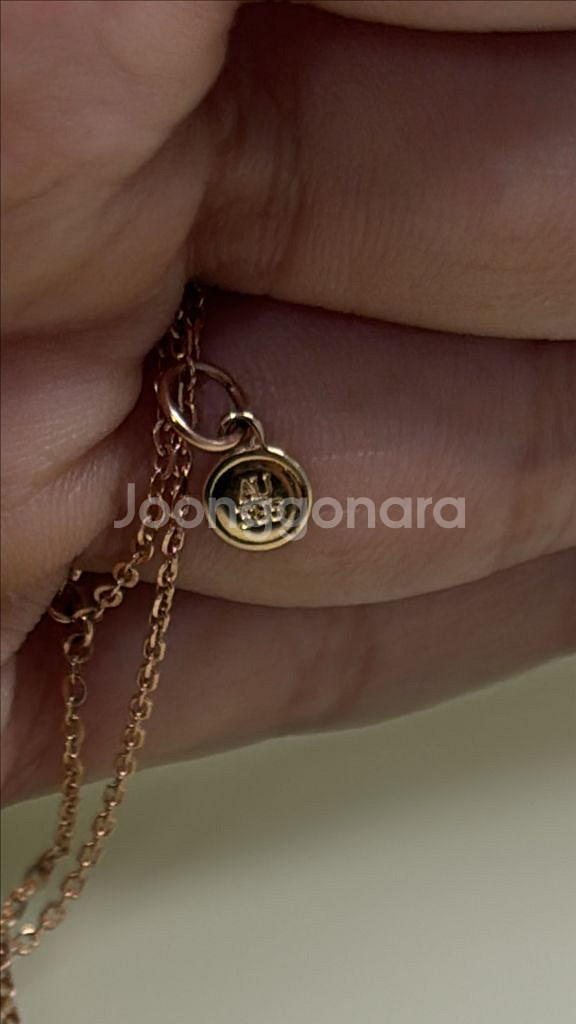 제이에스티나 14k 금목걸이--2