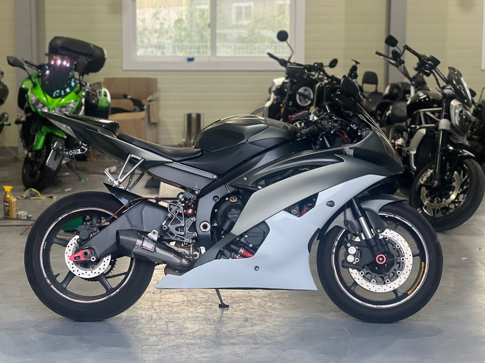 야마하 R6 09년식 요시무라 풀배기 소음기 구변완료 이미지