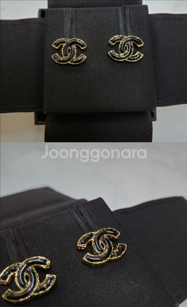 샤넬 CC 귀걸이 미개봉 선물가능--2