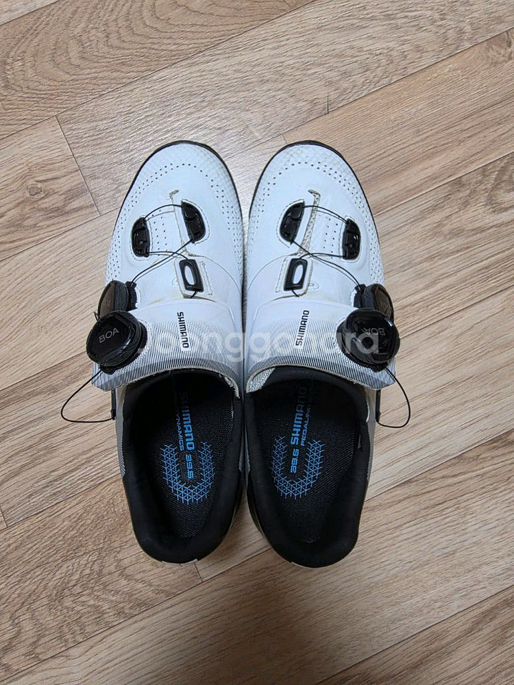 시마노 XC7 화이트 MTB 클릿슈즈 팝니다.--0