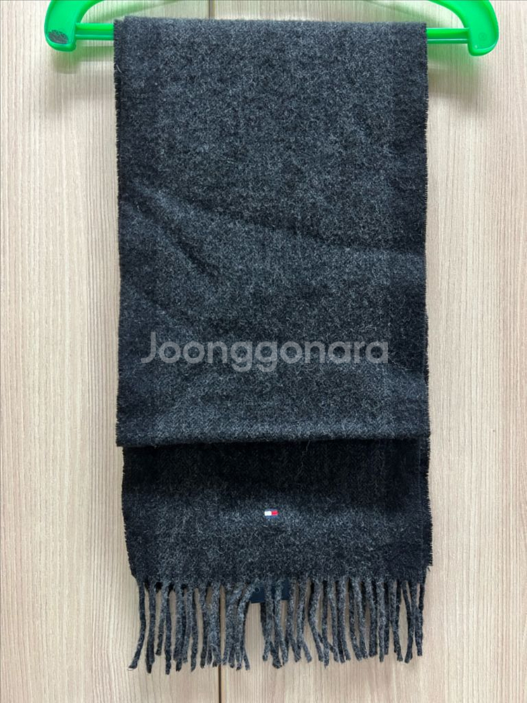 타미힐피거 잉글랜드 울 머플러 새상품--0