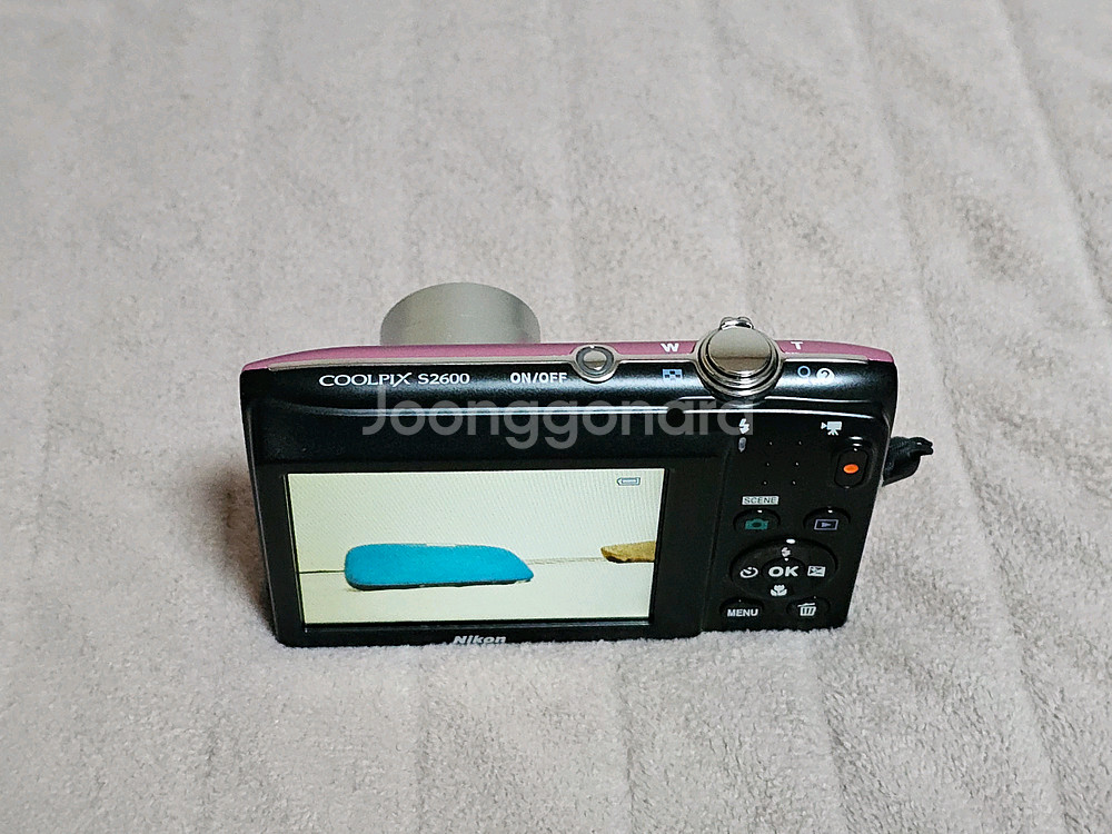 니콘 쿨픽스 S2600 핑크색 디지털 카메라--5