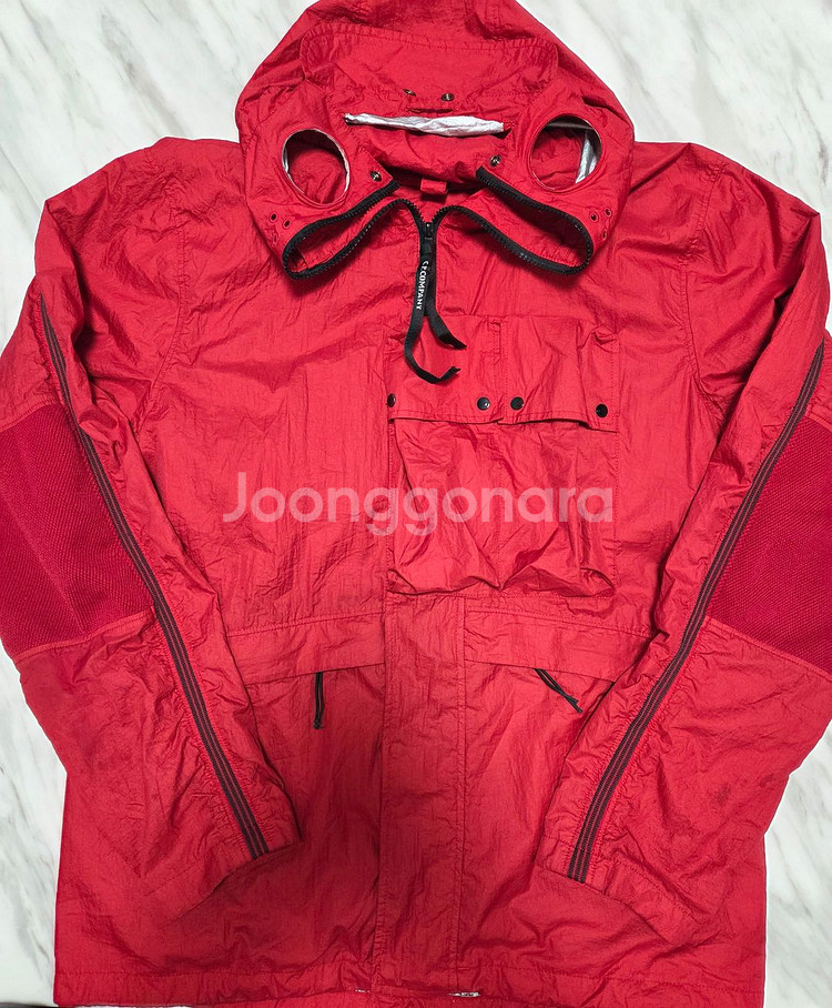 씨피컴퍼니 X 아디다스 콜라보 고글 자켓--0