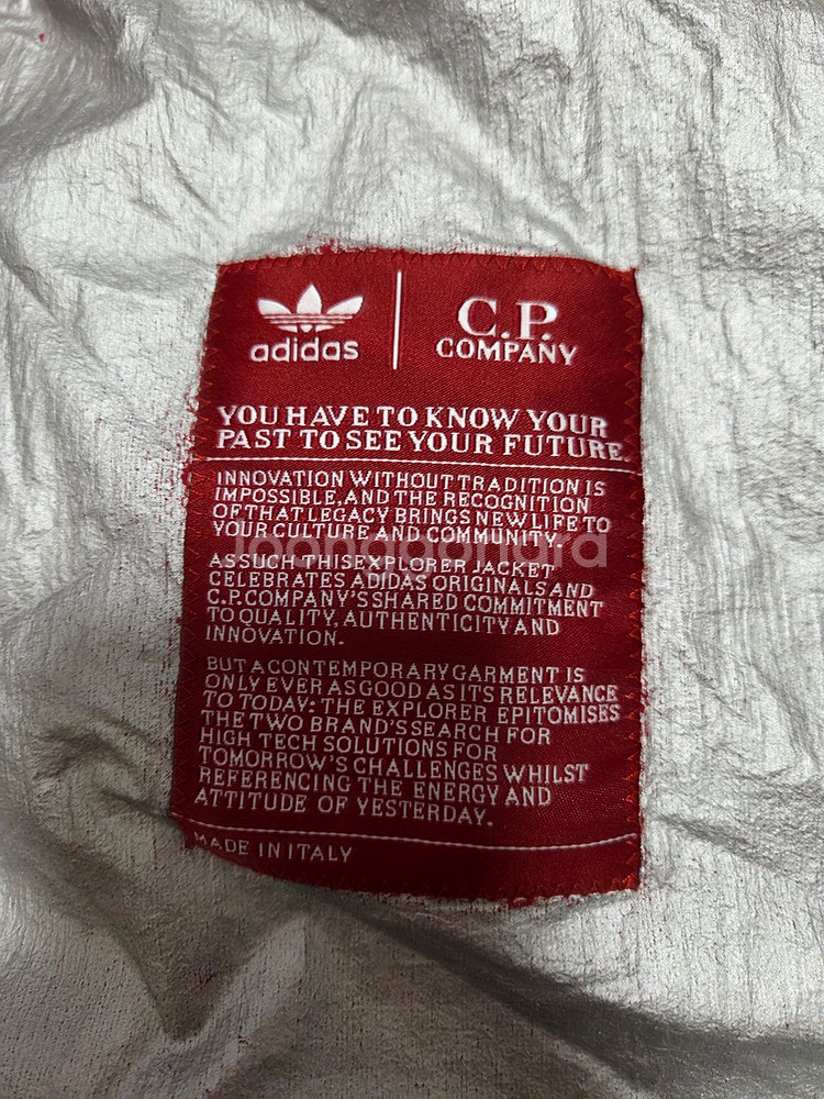 씨피컴퍼니 X 아디다스 콜라보 고글 자켓--8