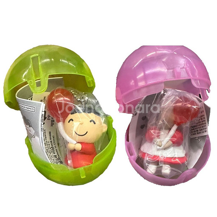 산리오 가챠 컬렉션 참 레드 세트 판매 (미개봉 새상품--1