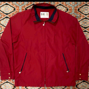 닥스 런던 90s 레드 블루종 자켓