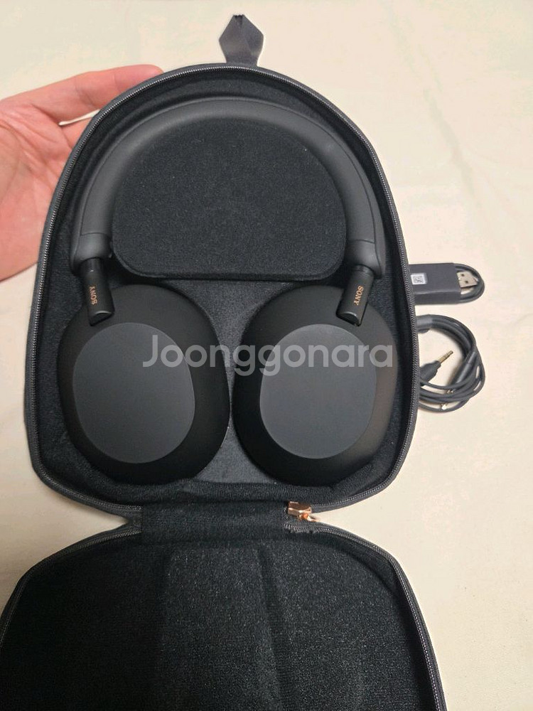 소니 WH1000XM5 (블랙)(1회사용)--0