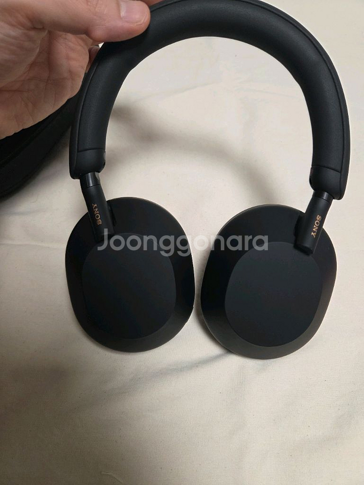 소니 WH1000XM5 (블랙)(1회사용)--1