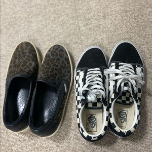 반스 올드스쿨 & 지미추 슬립온 세트 남 265