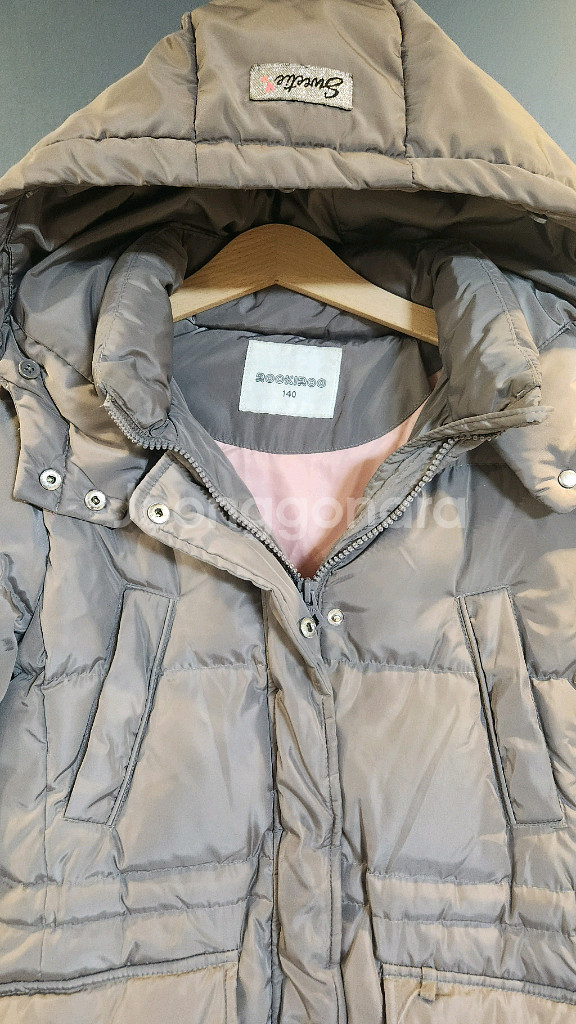 ROOKIROO 아동 여아 덕다운 패딩 점퍼 140--1