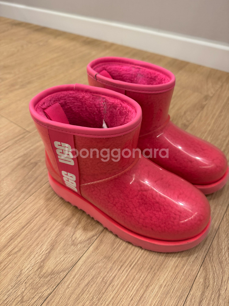 어그 클리어 빅키즈 핑크 ( 미국 UGG 클리어) ---0