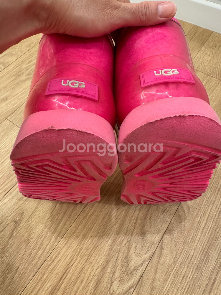 어그 클리어 빅키즈 핑크 ( 미국 UGG 클리어) ---4