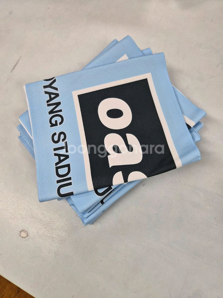 오아시스 고양 콘서트 응원타올, 슬로건--0