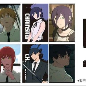 체인소맨 렌티큘러 세트