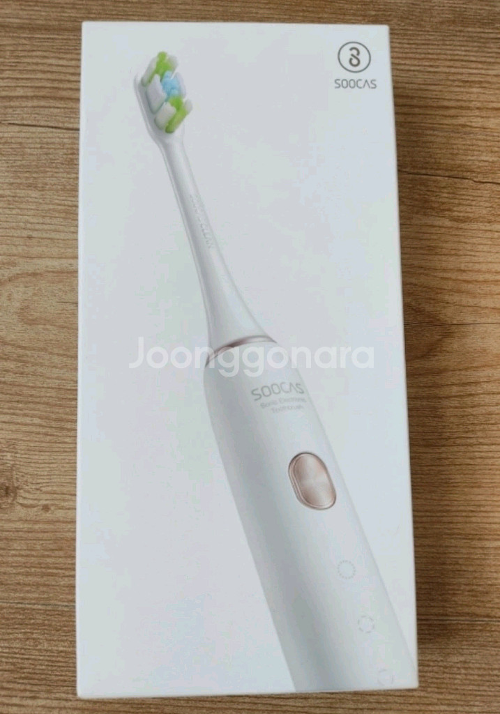 미백 기능 음파전동칫솔 (거의 새것)--0