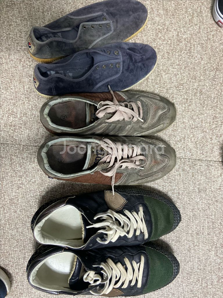 빅토리아 스니커즈 3켤레 265남--0