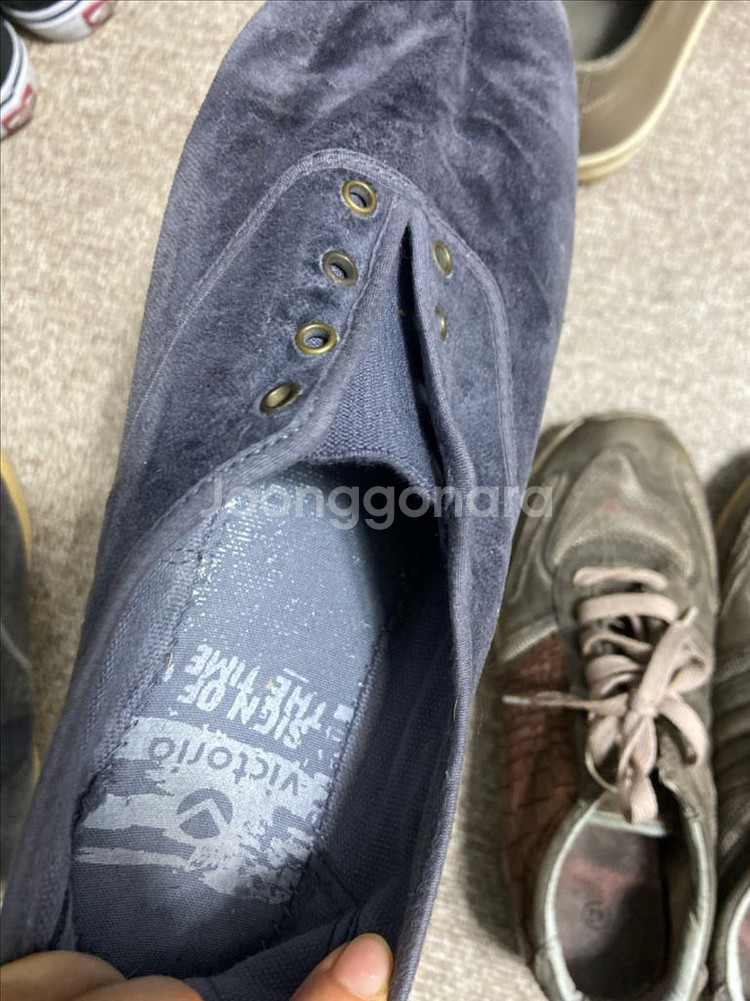 빅토리아 스니커즈 3켤레 265남--7