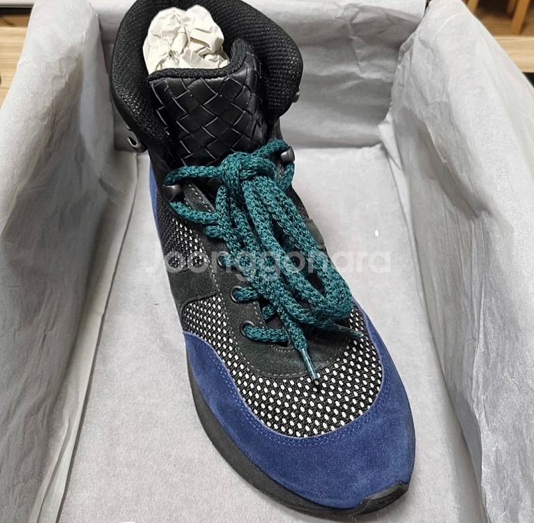 보테가베네타 남성 하이탑 40 사이즈--1