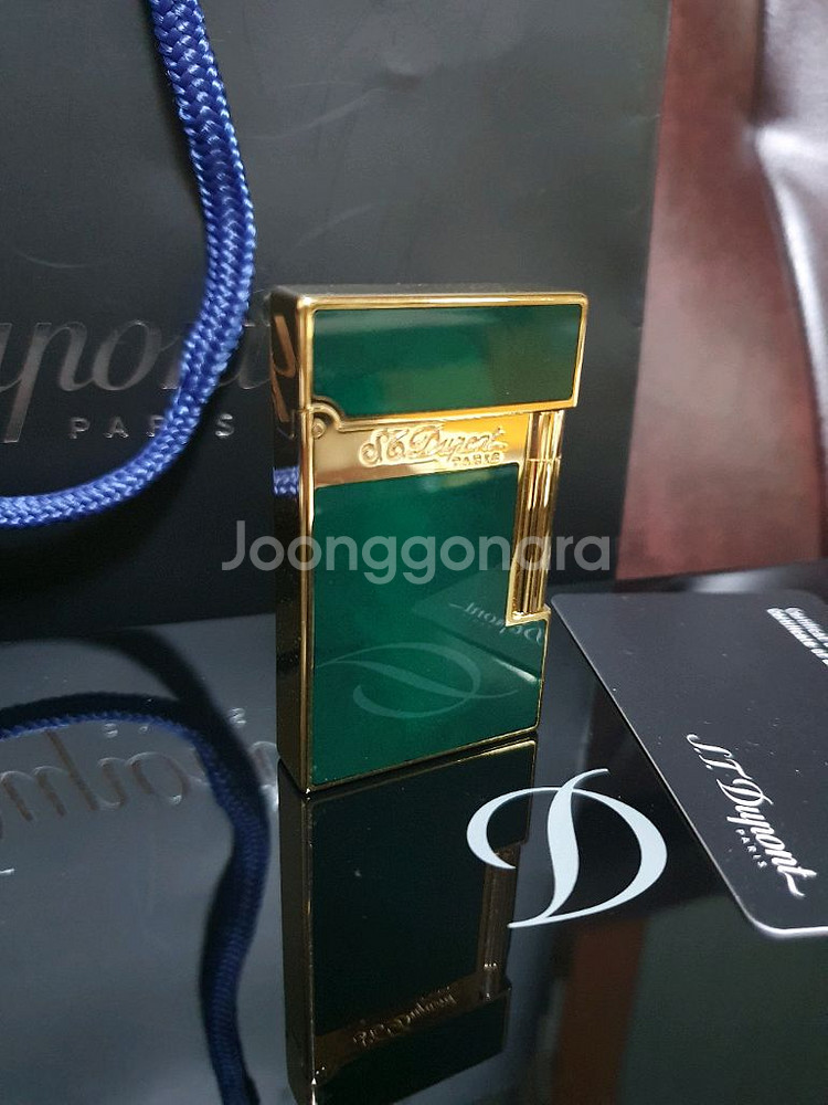 한정판 듀퐁라이터 라인2 신형 ca16259 그린--1