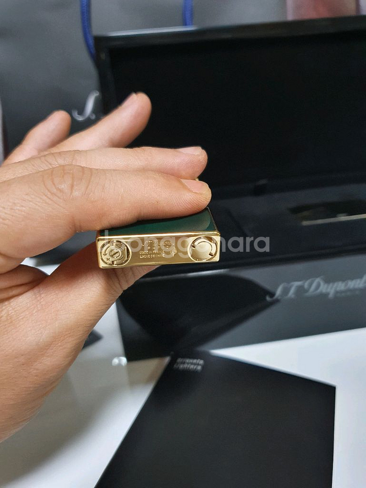 한정판 듀퐁라이터 라인2 신형 ca16259 그린--7