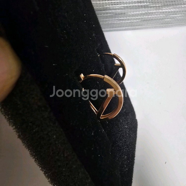 18k핑크골드 귀걸이--3