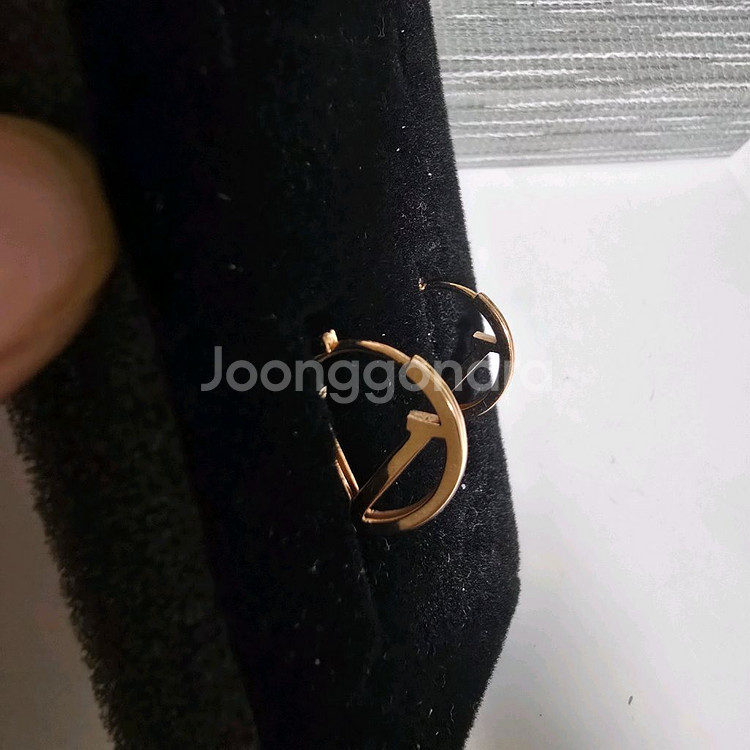 18k핑크골드 귀걸이--4