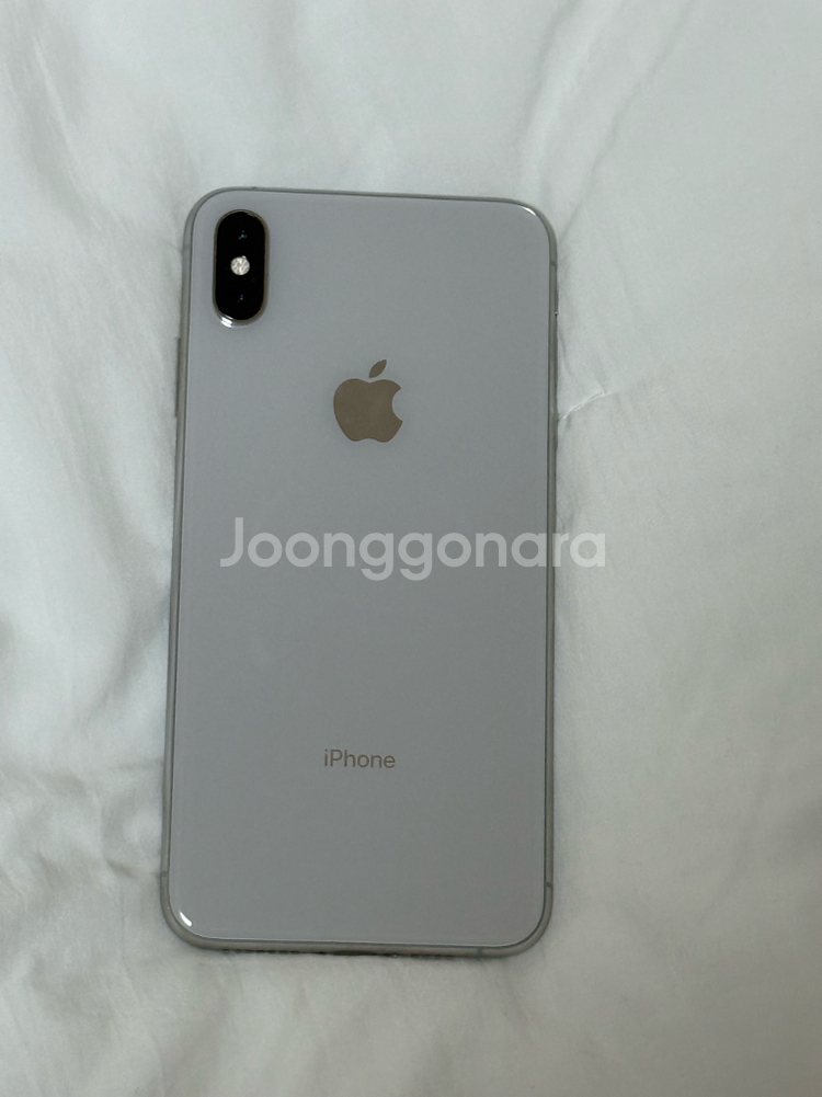 아이폰 xs max 256기가 실버 판매합니다--15