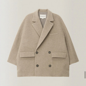 NOMINATE 노미나떼 울 하프코트 무드베이지 s