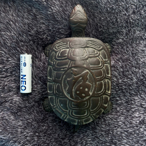 빈티지 거북이 복 뚜껑 보관함 동 신주 장식품 팝니다