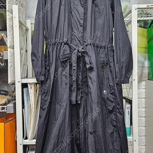 DKNY 여성바람막이 롱자켓 66~77 WJ18