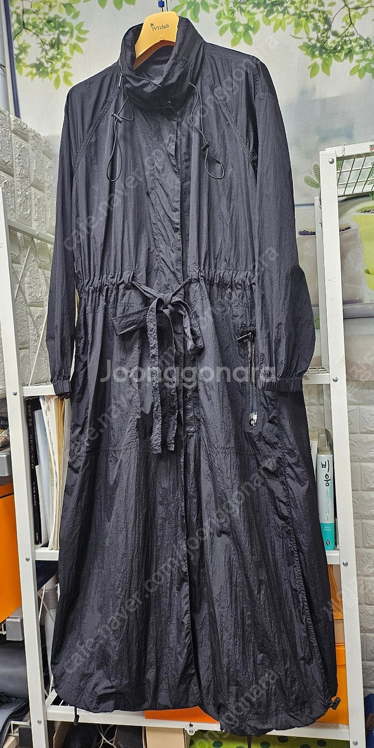 DKNY 여성바람막이 롱자켓 66~77 WJ18--1