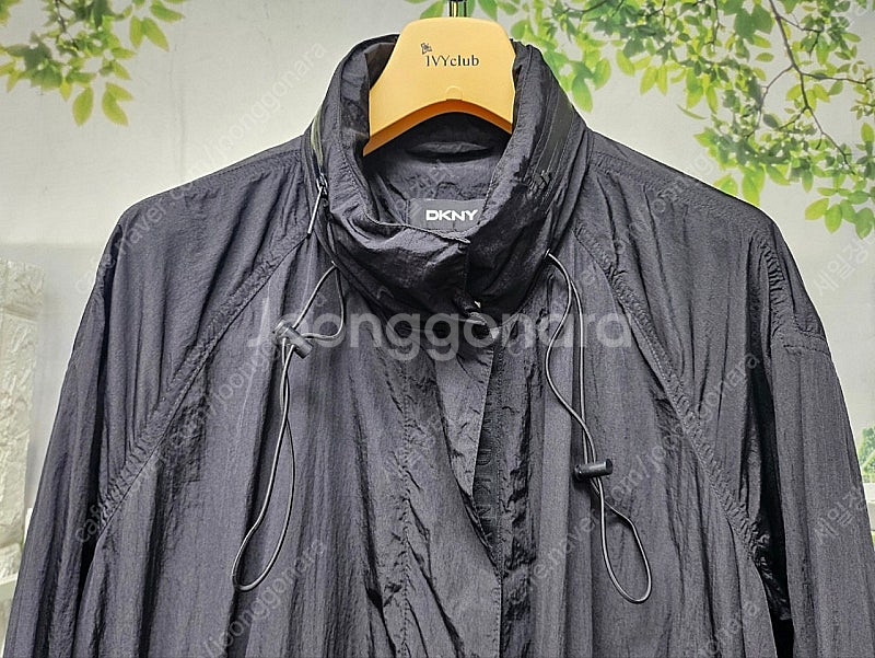 DKNY 여성바람막이 롱자켓 66~77 WJ18--4