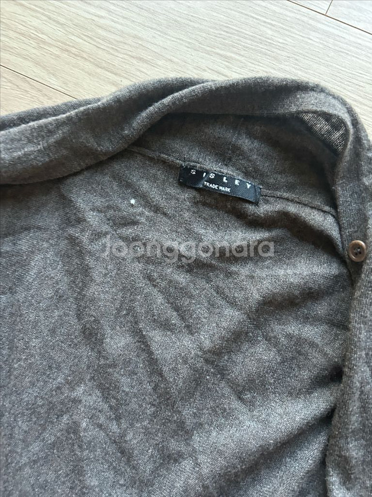 시슬리 가디건(모 캐시 혼방)--1