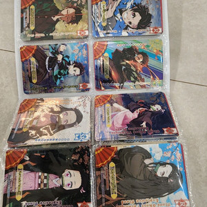 장당가격 500원 귀멸의 칼날 카드 탄지로 네즈코 기둥